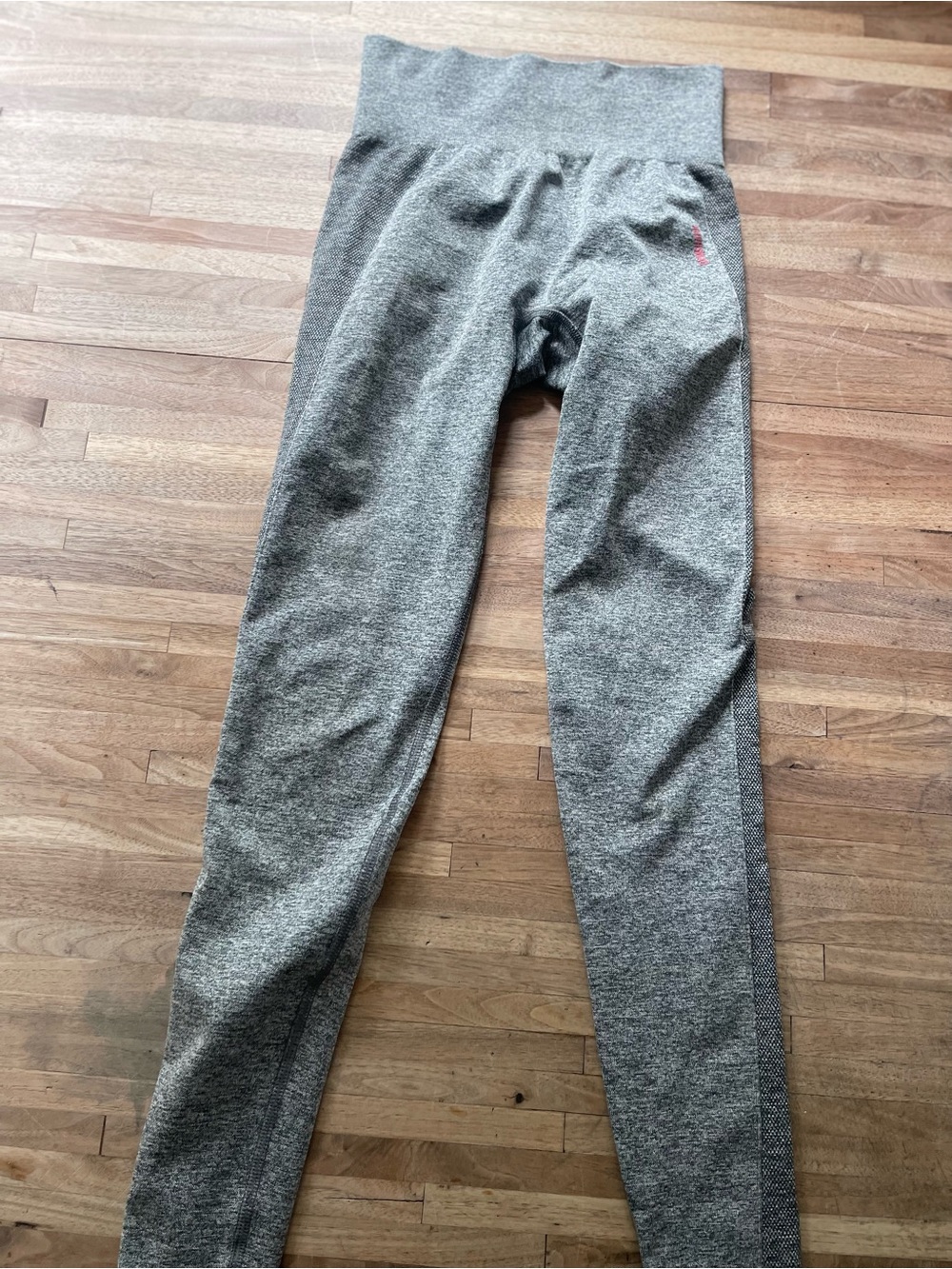 Gymshark Women’s Gray Seamless High-Waist Leggings | Size Small
